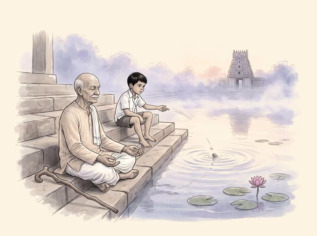 ఏడో సాయంత్రం: మౌనం